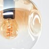 Ripoll Taklampa, kullampa Amber, Klart, Rökfärger, 10-ljuskällor