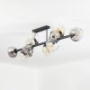 Ripoll Taklampa, kullampa Amber, Klart, Rökfärger, 10-ljuskällor