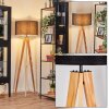 Flemming Golvlampa Naturfärger, Svart, 1-ljuskällor