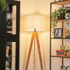 Flemming Golvlampa Naturfärger, Svart, 1-ljuskällor