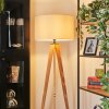 Flemming Golvlampa Naturfärger, Svart, 1-ljuskällor