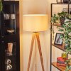 Flemming Golvlampa Naturfärger, Svart, 1-ljuskällor