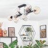 Koyoto Taklampa, kullampa Amber, Klart, Rökfärger, 10-ljuskällor