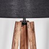 Flemming Golvlampa Naturfärger, Svart, 1-ljuskällor