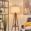 Flemming Golvlampa Naturfärger, Svart, 1-ljuskällor