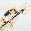 Koyoto Taklampa, kullampa Amber, Klart, 10-ljuskällor