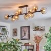 Koyoto Taklampa, kullampa Amber, Klart, 10-ljuskällor