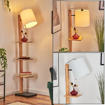 Venor Golvlampa Brun, Naturfärger, Svart, 1-ljuskällor