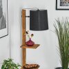 Venor Golvlampa Mörkbrun, Naturfärger, Svart, 1-ljuskällor
