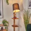 Venor Golvlampa Mörkbrun, Naturfärger, Svart, 1-ljuskällor