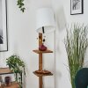 Venor Golvlampa Mörkbrun, Naturfärger, Svart, 1-ljuskällor