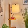Venor Golvlampa Mörkbrun, Naturfärger, Svart, 1-ljuskällor