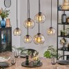 Koyoto Pendellampa, kullampa, Pendelbelysning Amber, Klart, 6-ljuskällor