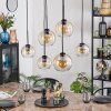 Koyoto Pendellampa, kullampa, Pendelbelysning Amber, Klart, 6-ljuskällor