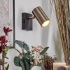 Javel Vägglampa, Väggspotlight Antikmässing, Svart, 1-ljuskällor