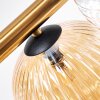 Chehalis Taklampa, kullampa Guld, Svart, 10-ljuskällor