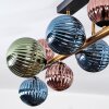 Chehalis Taklampa, kullampa Guld, Svart, 10-ljuskällor
