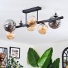 Chehalis Taklampa, kullampa Amber, Klart, Rökfärger, 8-ljuskällor