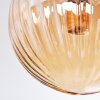 Chehalis Taklampa, kullampa Amber, Rökfärger, 8-ljuskällor