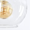 Koyoto Pendellampa, kullampa, Pendelbelysning Amber, Krom, Klart, Rökfärger, 6-ljuskällor