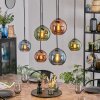 Koyoto Pendellampa, kullampa, Pendelbelysning Blå, Grön, Kopparfärg, 6-ljuskällor