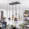 Koyoto Pendellampa, kullampa, Pendelbelysning Amber, Klart, Rökfärger, 6-ljuskällor