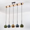 Koyoto Pendellampa, kullampa, Pendelbelysning Naturfärger, Svart, 5-ljuskällor