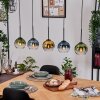 Koyoto Pendellampa, kullampa, Pendelbelysning Naturfärger, Svart, 5-ljuskällor