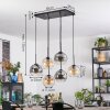 Koyoto Pendellampa, kullampa, Pendelbelysning Amber, Klart, Rökfärger, 6-ljuskällor