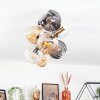 Koyoto Taklampa, kullampa Guld, Svart, 8-ljuskällor