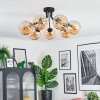 Koyoto Taklampa, kullampa Amber, 7-ljuskällor