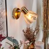 Saire Vägglampa, Väggspotlight Krom, Mässing, 1-ljuskällor