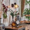 Saire Vägglampa, Väggspotlight Krom, Svart, 1-ljuskällor
