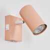 Javel Vägglampa, Väggspotlight Rosa, Vit, 1-ljuskällor