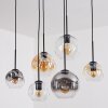 Koyoto Pendellampa, kullampa, Pendelbelysning Amber, Klart, Rökfärger, 6-ljuskällor