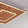 Meron Taklampa LED träoptik, Svart, 1-ljuskällor