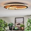 Meron Taklampa LED träoptik, Svart, 1-ljuskällor