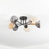 Chehalis Taklampa, kullampa 60 cm Amber, Klart, Rökfärger, 6-ljuskällor