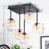 Chehalis Taklampa, kullampa Amber, Klart, 5-ljuskällor