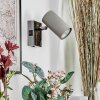Javel Vägglampa, Väggspotlight Krom, Svart, 1-ljuskällor