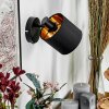 Alsen Vägglampa, Väggspotlight Svart, 1-ljuskällor