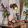 Alsen Vägglampa, Väggspotlight Svart, 1-ljuskällor