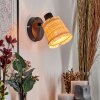 Lindberg Vägglampa, Väggspotlight Svart, 1-ljuskällor