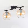 Koyoto Taklampa, kullampa Amber, Klart, 2-ljuskällor