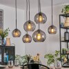 Koyoto Pendellampa, kullampa, Pendelbelysning Rökfärger, 6-ljuskällor