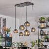 Koyoto Pendellampa, kullampa, Pendelbelysning Rökfärger, 6-ljuskällor
