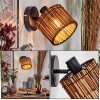 Cando Vägglampa, Väggspotlight Svart, 1-ljuskällor