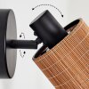 Kinnared Vägglampa, Väggspotlight Svart, 1-ljuskällor