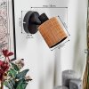 Kinnared Vägglampa, Väggspotlight Svart, 1-ljuskällor