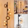 Koyoto kullampa, Golvlampa 32 cm Amber, Klart, Rökfärger, 6-ljuskällor